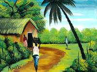 Abena (Coming from the market)