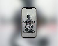 African Slave praying for Freedom (digital)